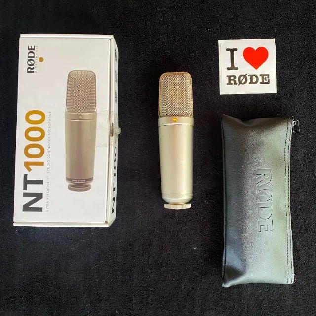 Microfone Rode Nt1000 Profissional Zerado tem NF (oportunidade) - Foto 2