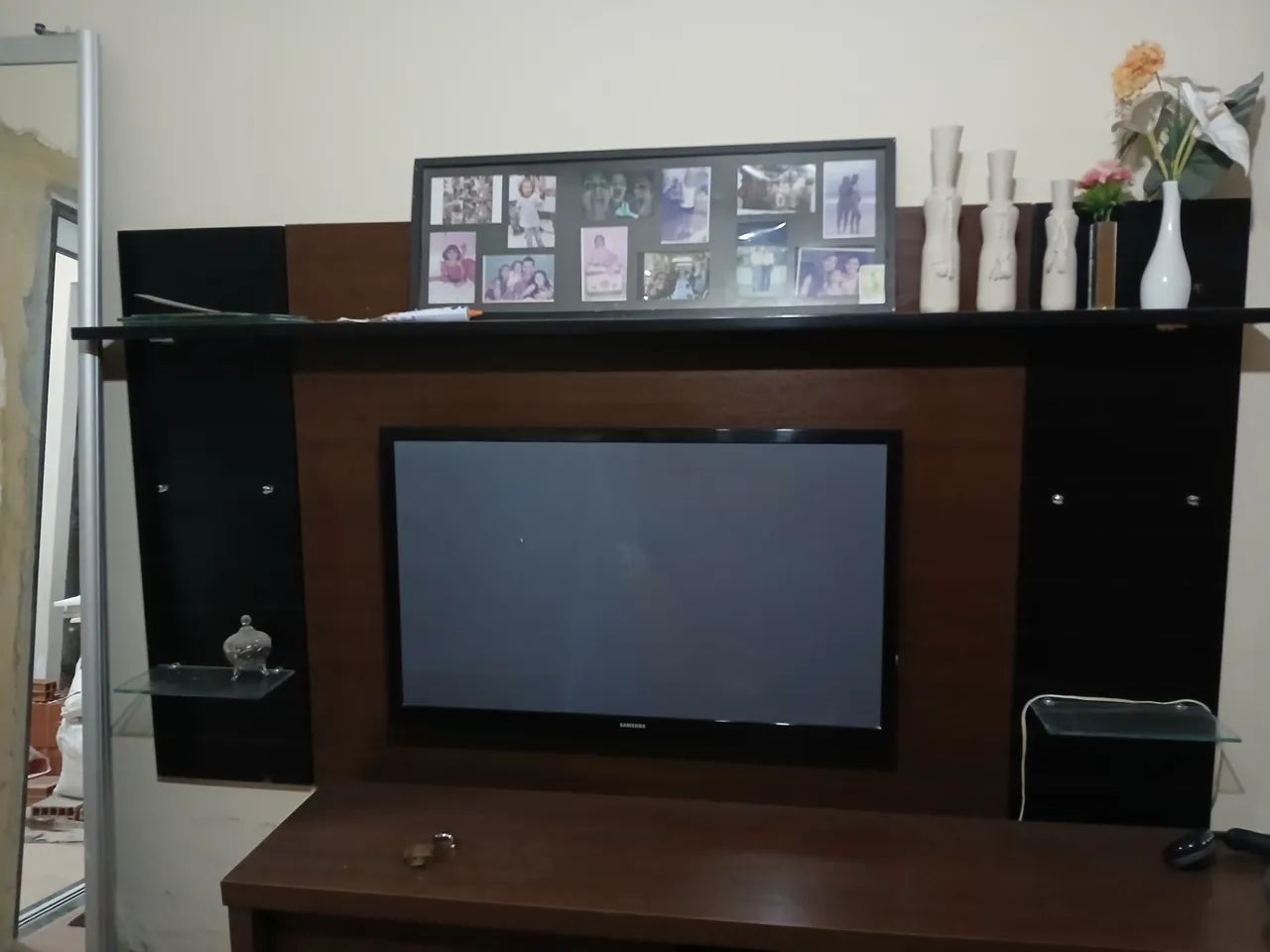 Rack com Painel para TV - Amadeirado - Foto 3