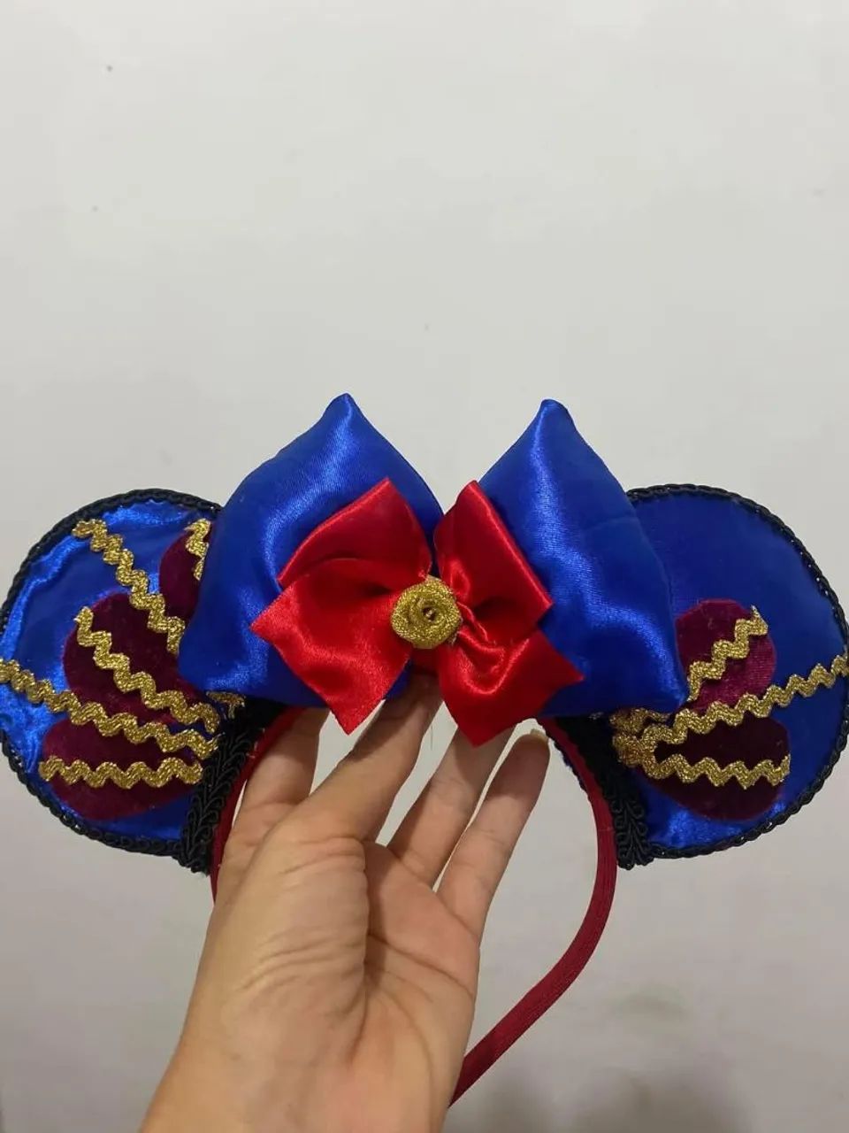 Tiara de orelhas da Branca de Neve 