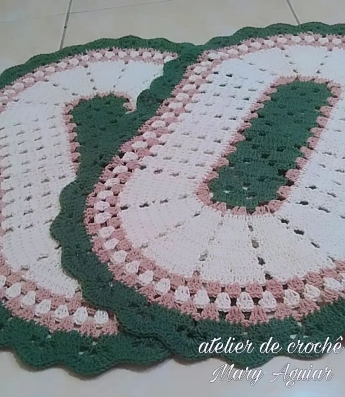 Tapetes de crochê  - Foto 2