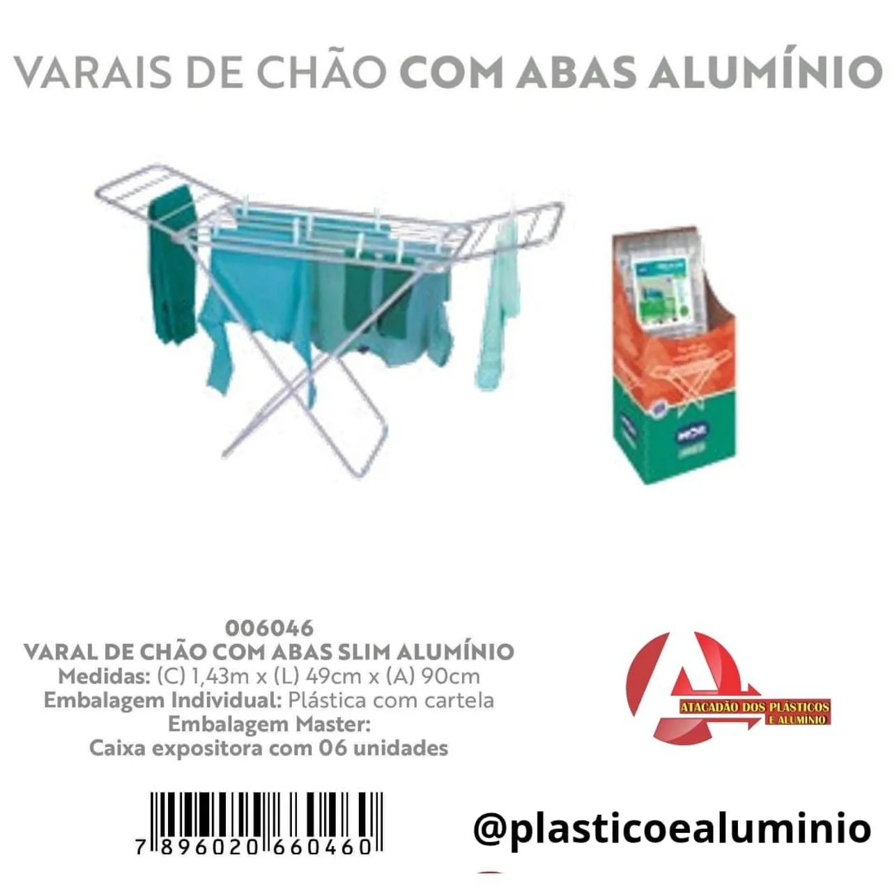 Varal de chão  - Foto 3