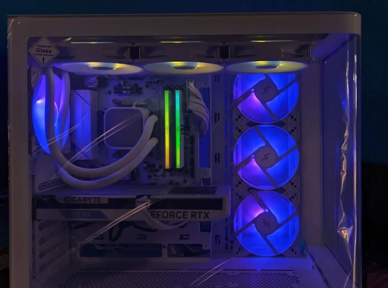 PC Gamer RGB - 4060 com Gabinete Iluminado