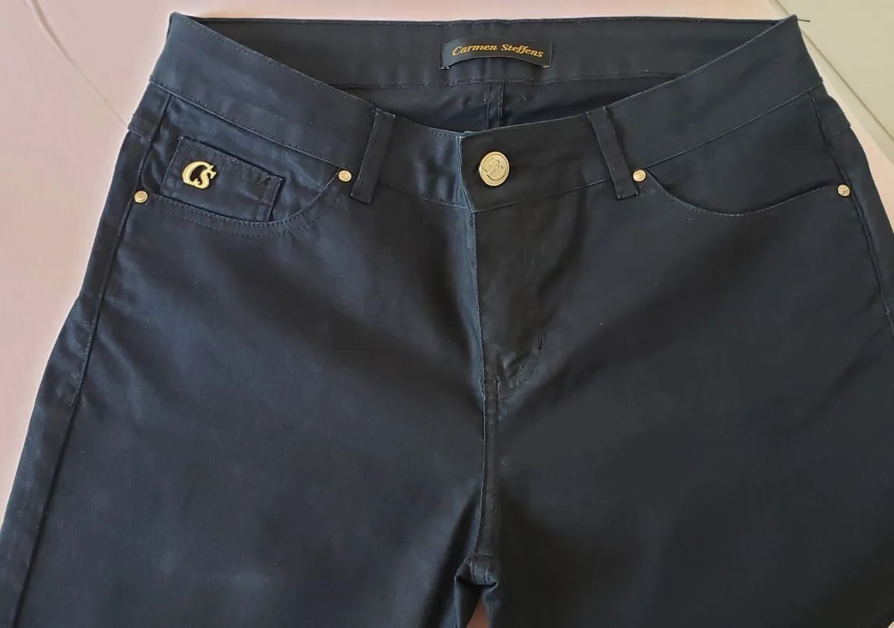 Calça jeans feminina Carmem Steeffens  - Foto 3