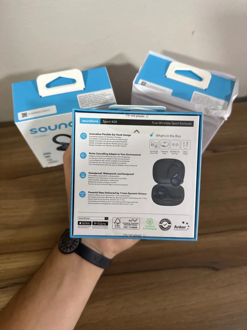 Soundcore Sport X20 - Fone de ouvido esportivo - Foto 2