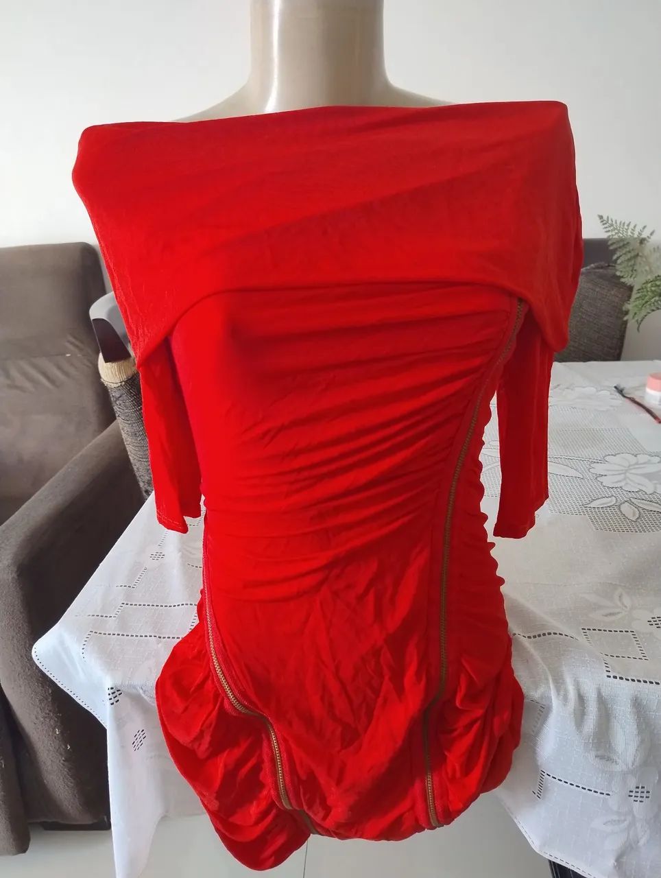 Vestido vermelho M  - Foto 2