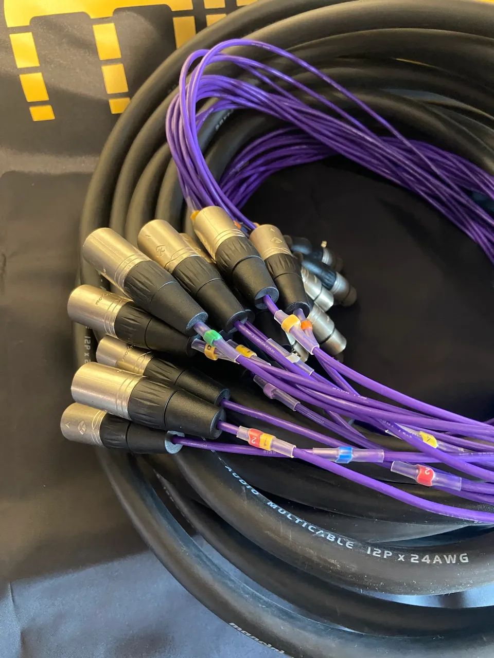 Multicabo Multivia Mancini 12 Vias 15 Metros Conectores Roxtone  - Foto 3