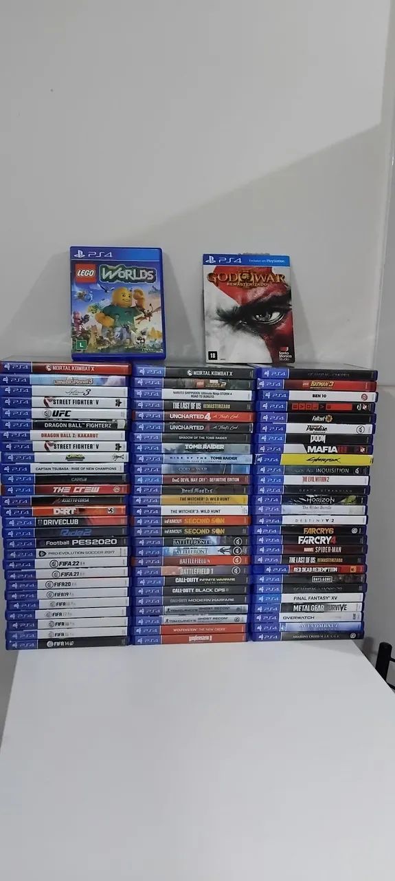 Coleção de jogos PS4(parcela até 12x)