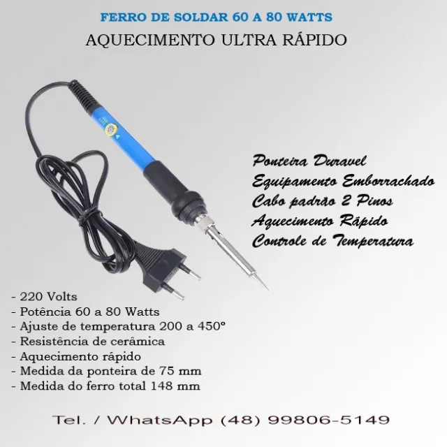 Ferro de solda importado