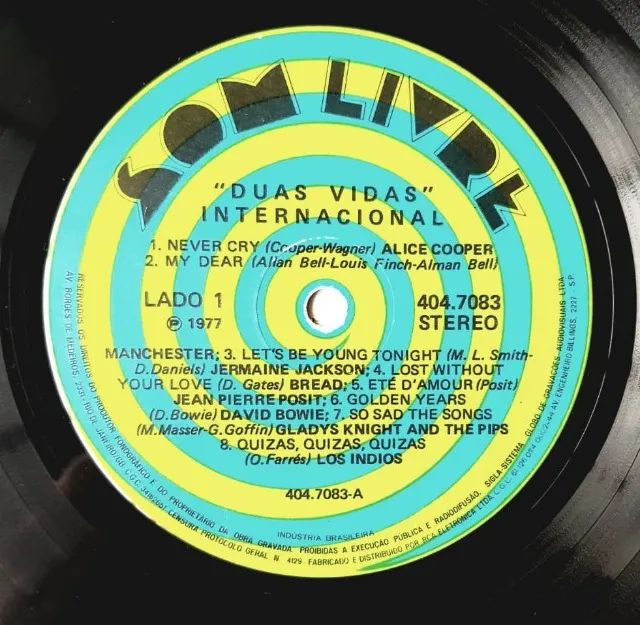 Disco Vinil - LP - Novela da Globo - Duas Vidas - 1977 - Foto 4