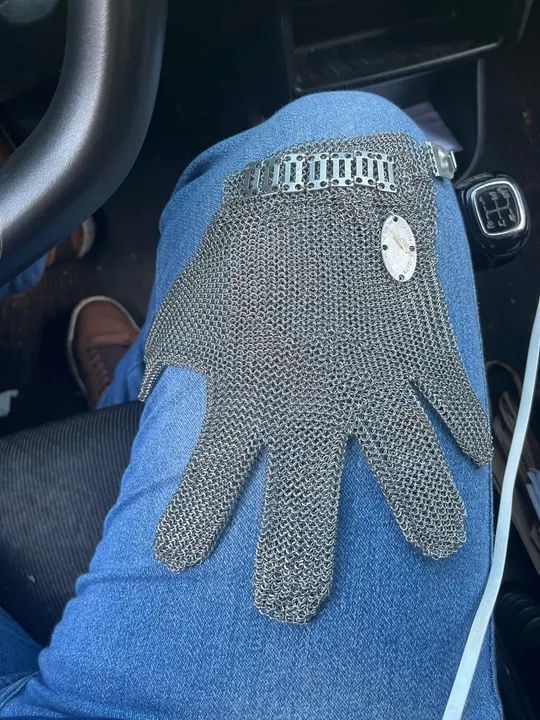 Luva de aço (açougueiro) - Foto 3