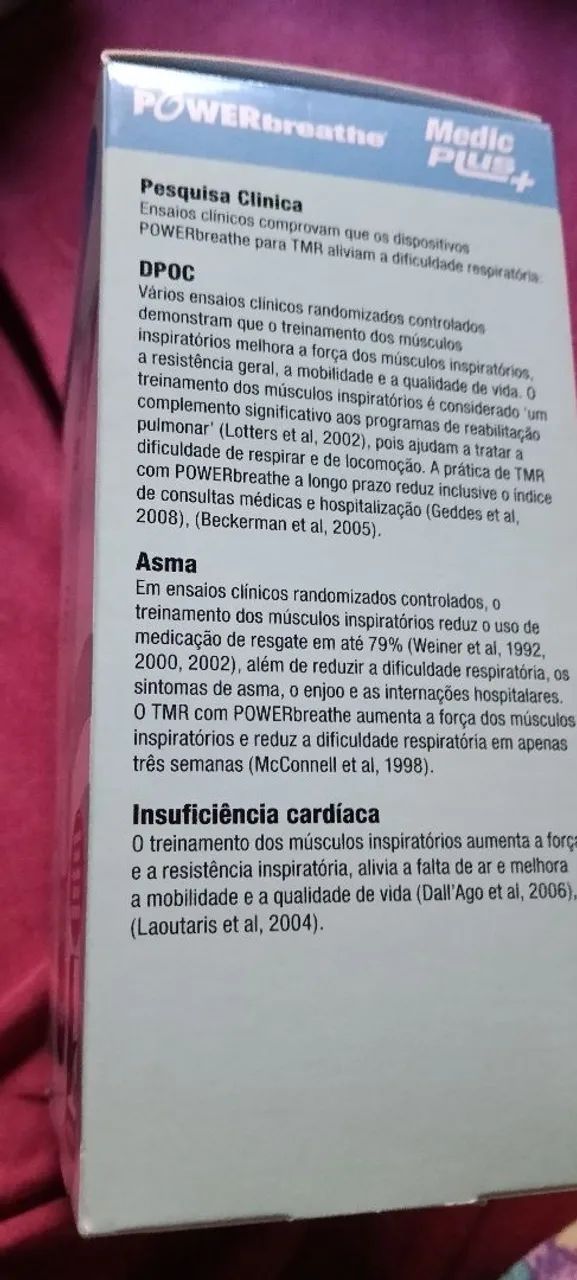 Powerbreathe Medic Plus - Melhora a respiração - Foto 4