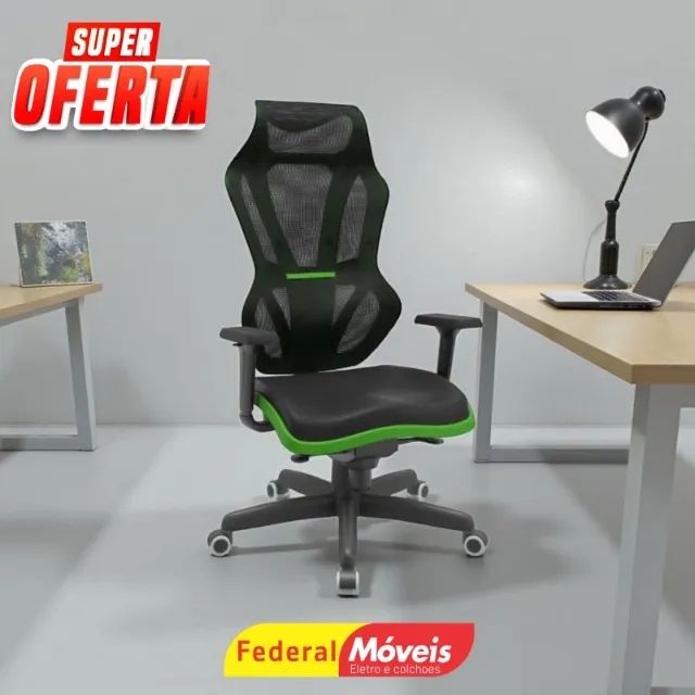 Cadeira Gamer Giratória Mega Confortável - Oferta