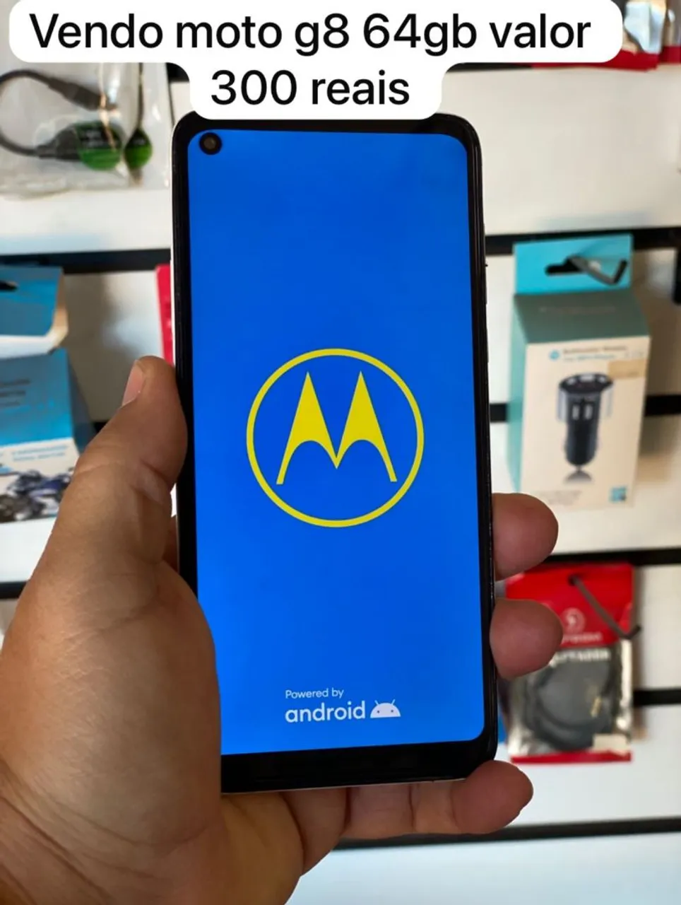Moto G8 64GB - R$300
