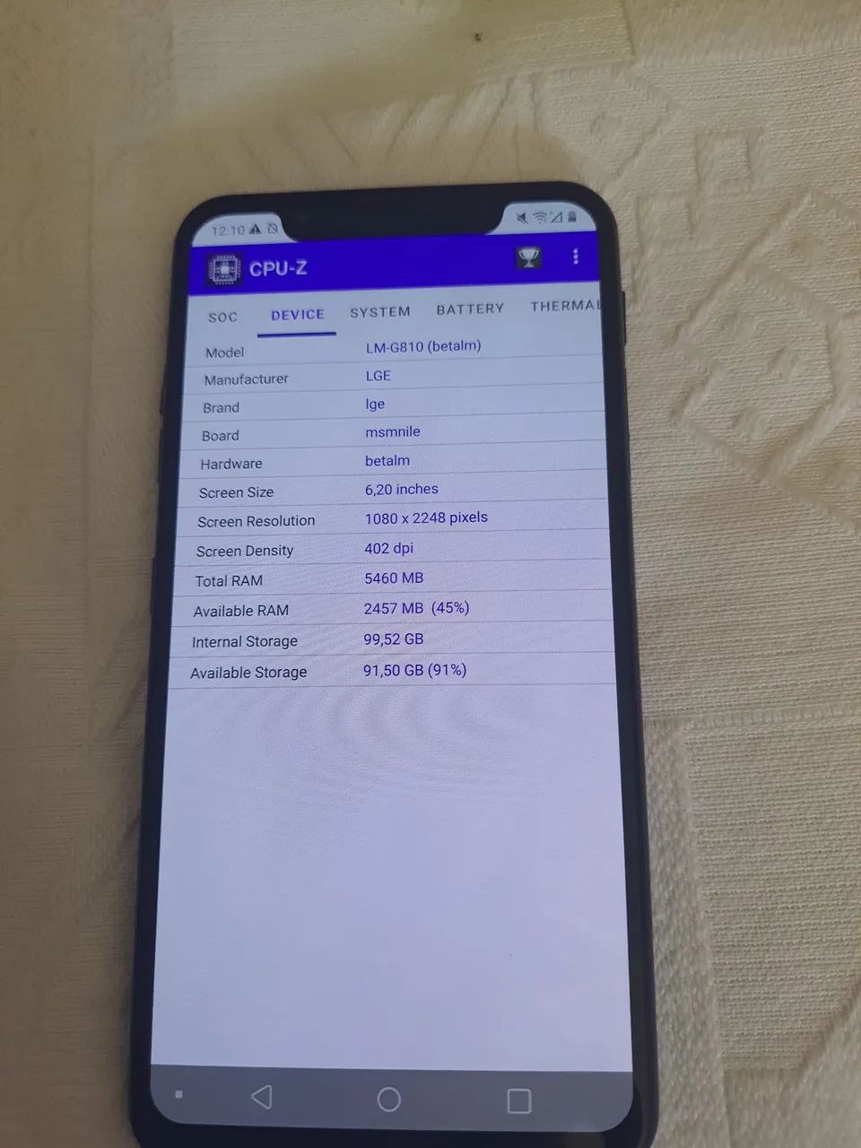 Kit celular LG G8s