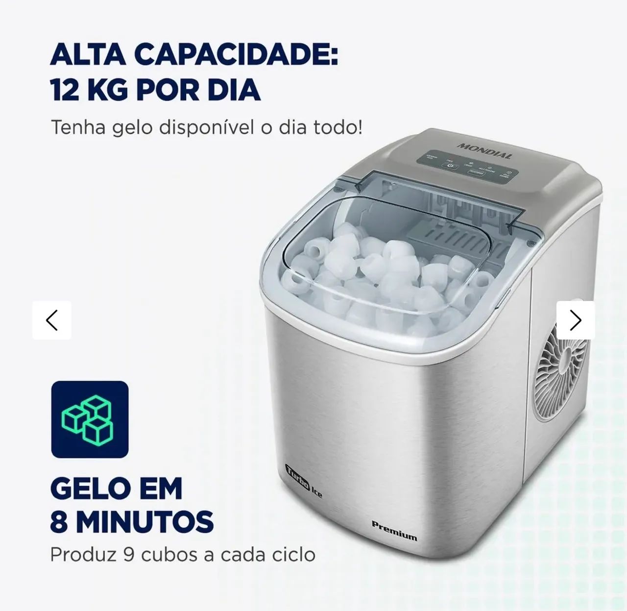 Máquina de fazer gelo 