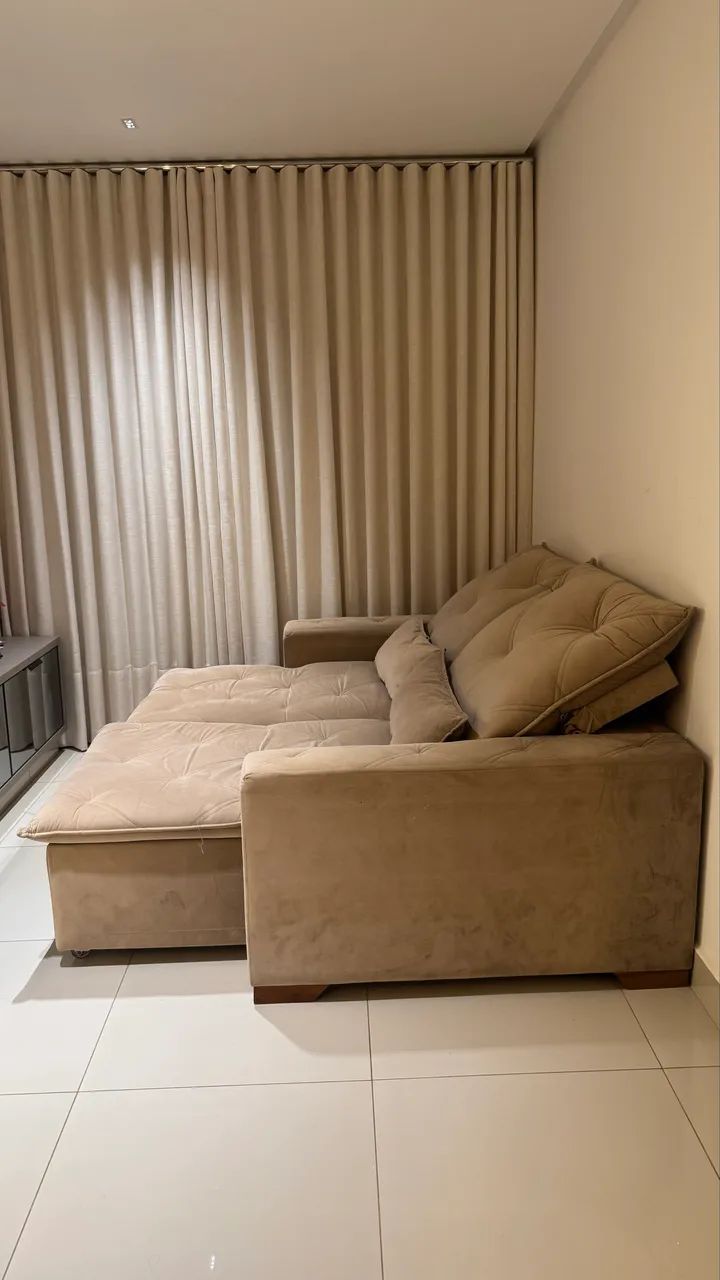 Sofá Usado Retrátil e Reclinável