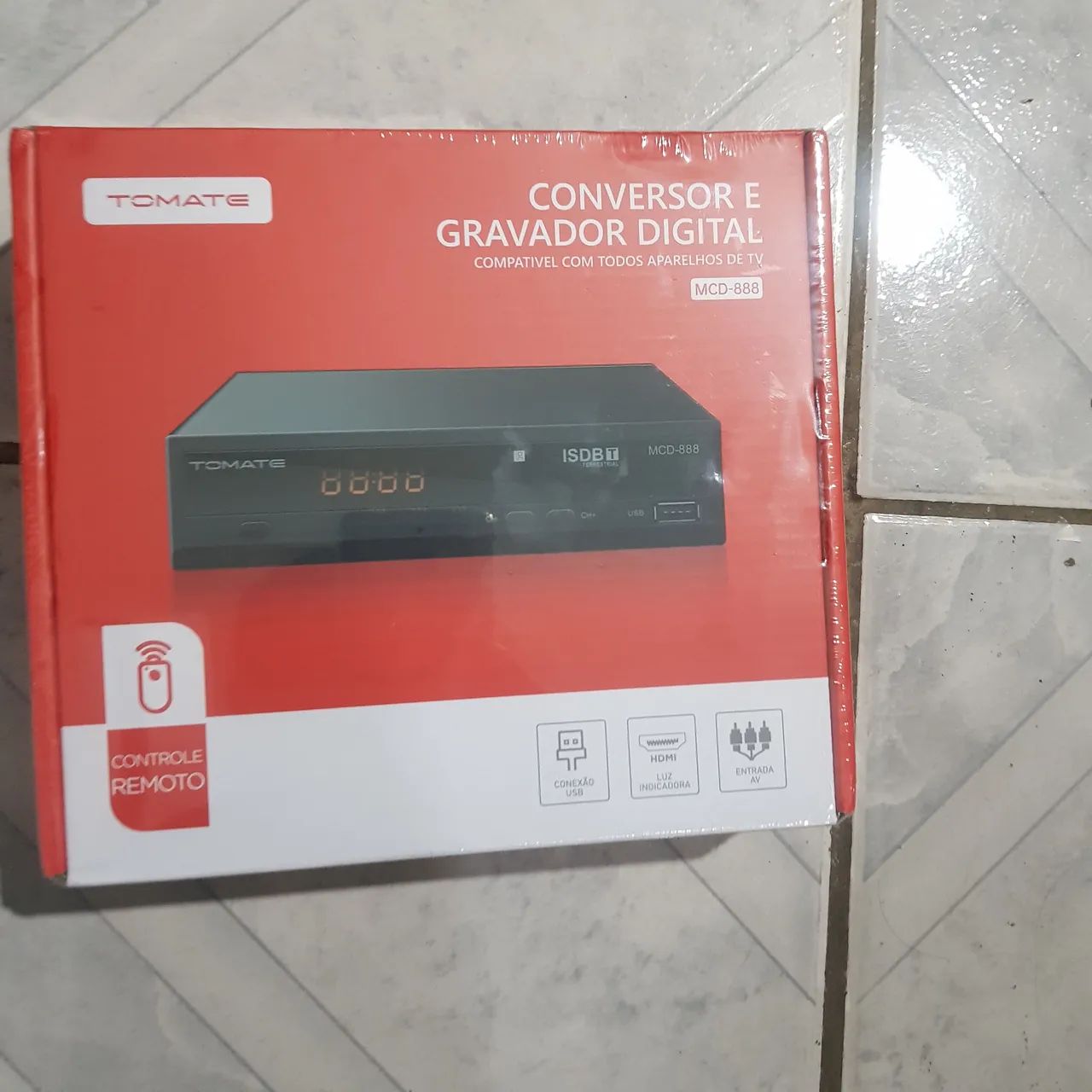 Conversor digital hdtv hd tv para antena