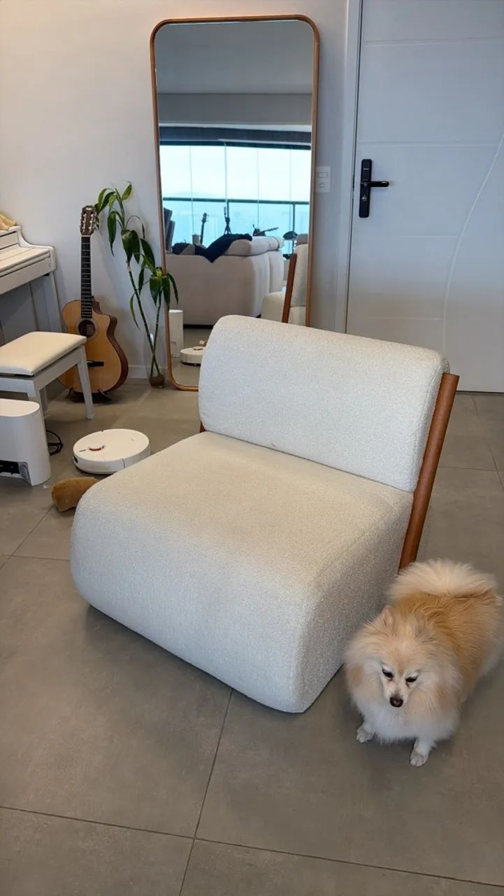 Poltrona Bouclé