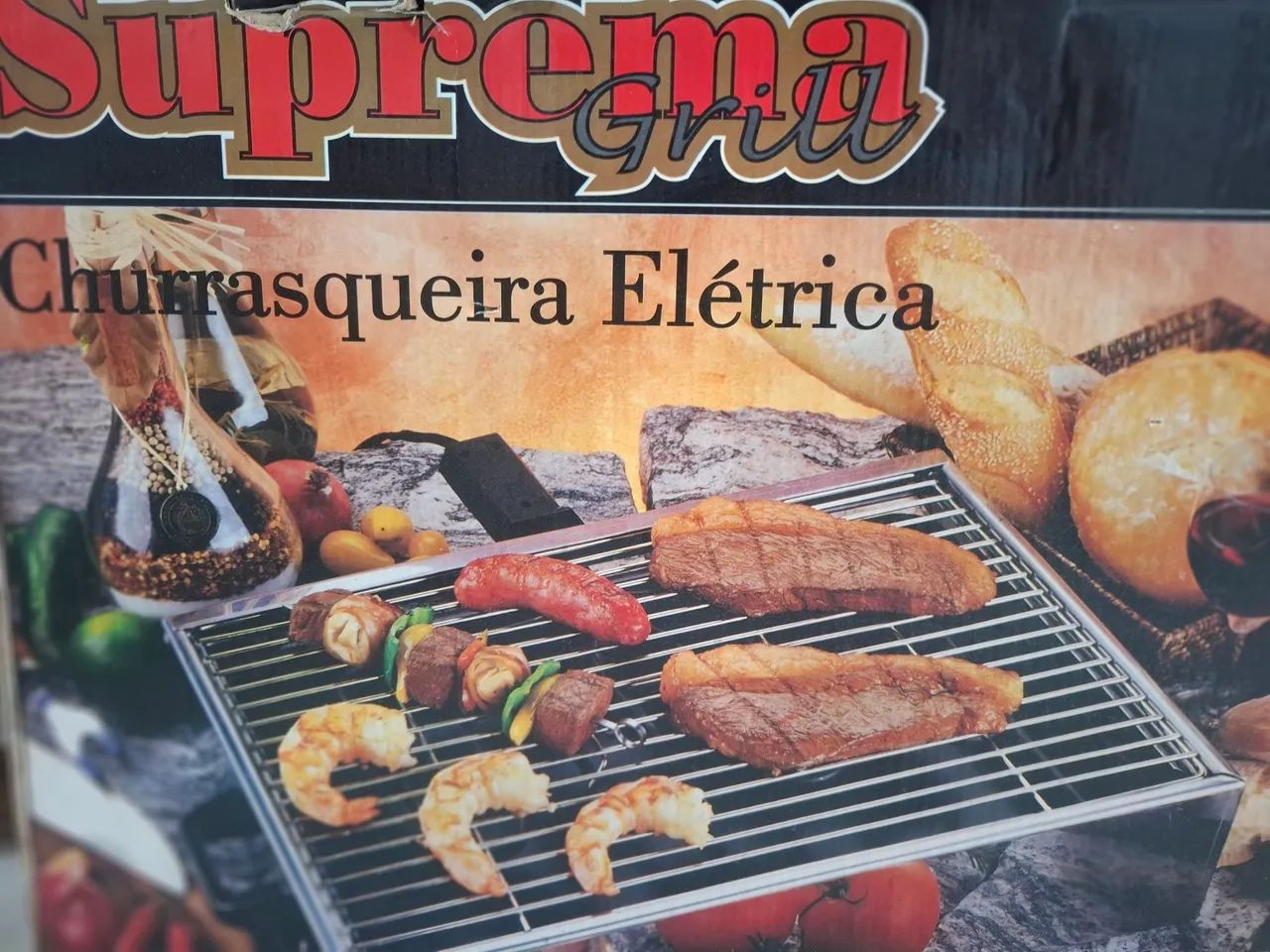 Churrasqueira elétrica 
