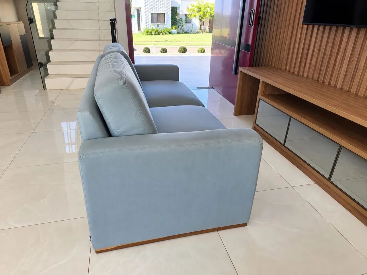 Sofá Saccaro Doppio 3 lugares - Foto 3