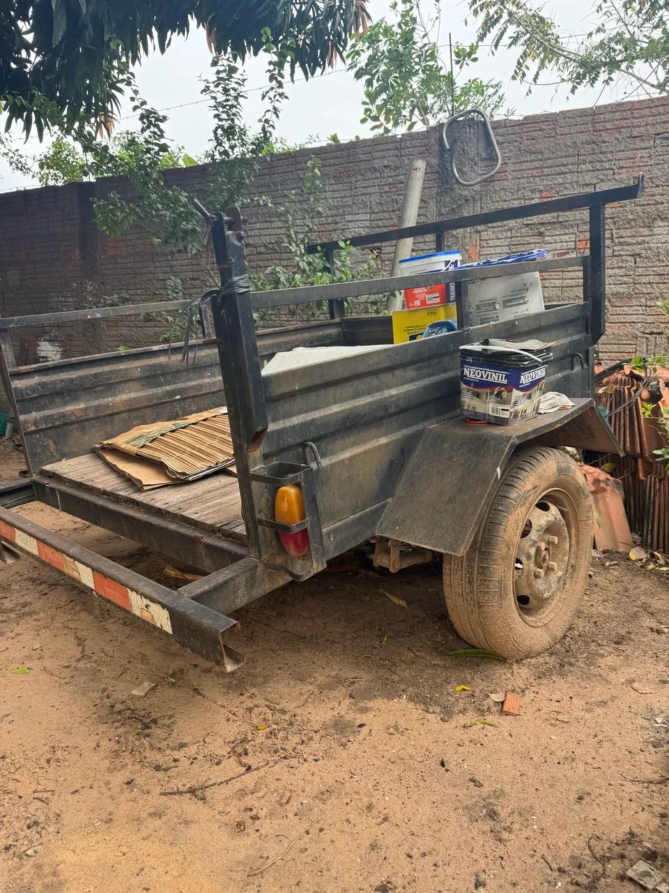 Carretinha emplacada a venda  - Foto 2