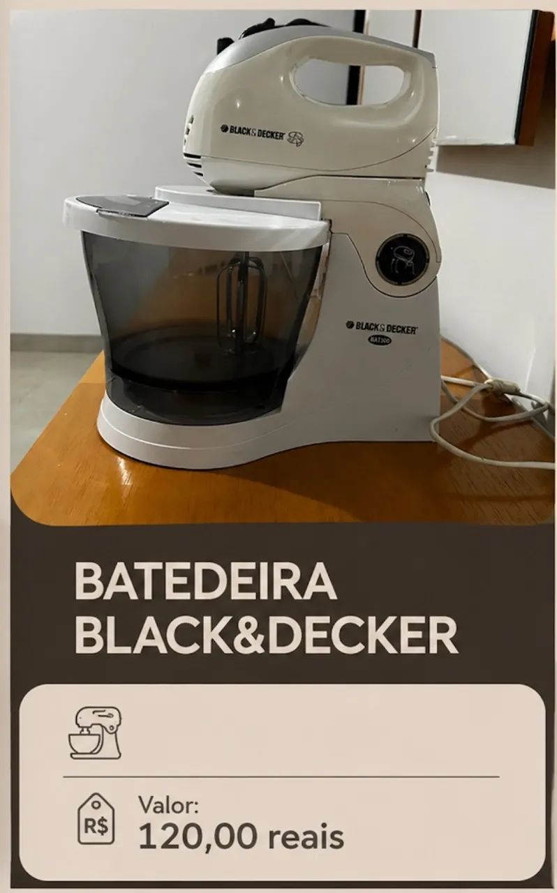 BATEDEIRA BLACK&DECKER