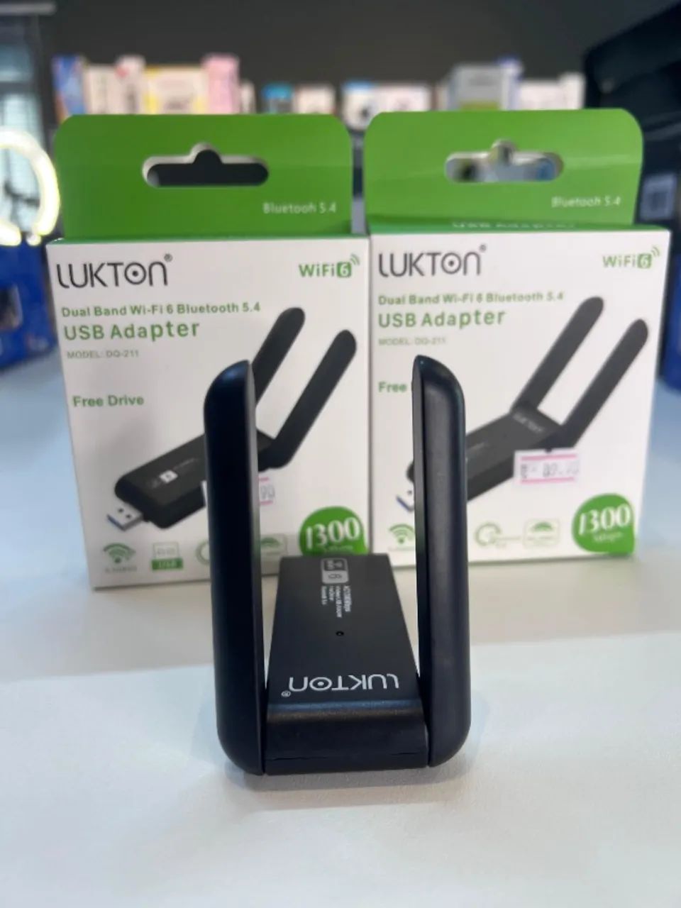 Adaptador Wi-Fi 6 USB com Antena por R$ 89,90! - Foto 2