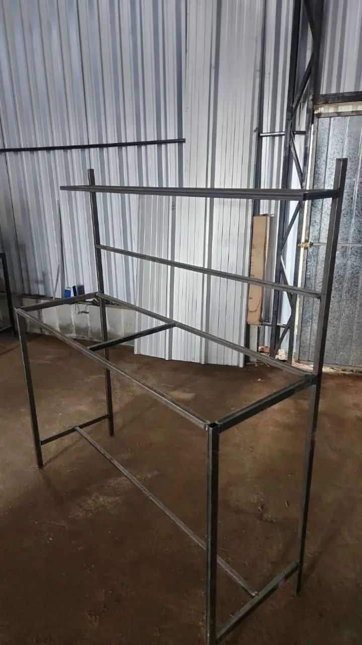 Estrutura base mesa bancada 