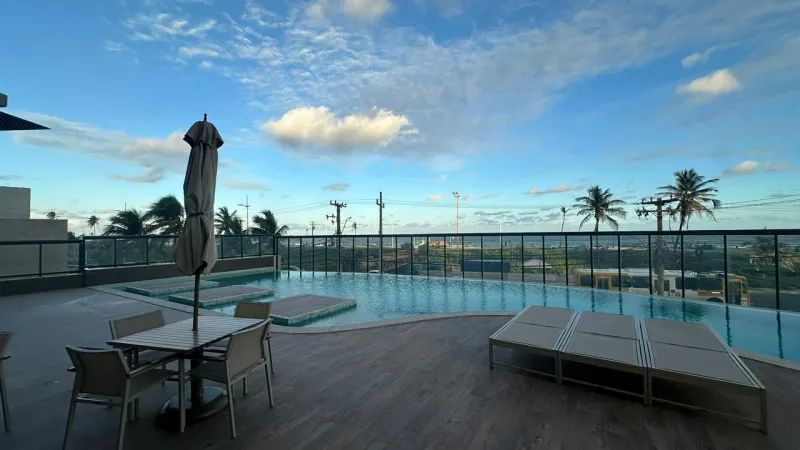 Jaguaribe, Apartamento Para Venda, 01 Quarto e Sala, 40m2, Nascente, Andar Alto, Vista Mar - Foto 2