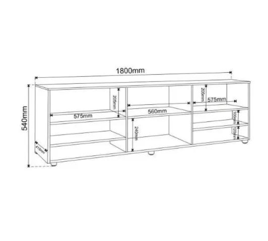 Rack para TV até 55 Polegadas - Foto 2