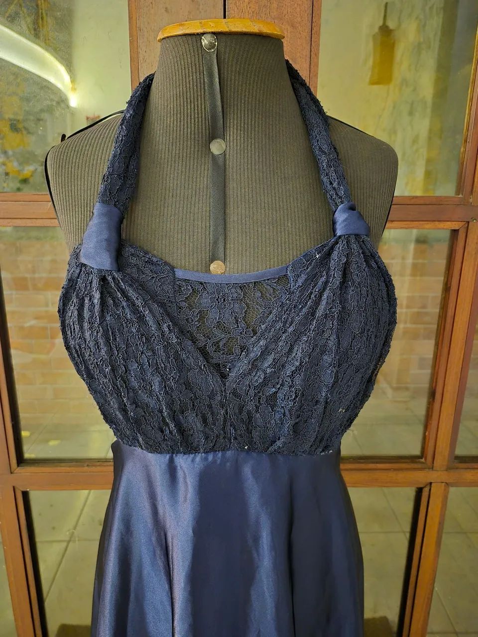 Vestido azul tomara que caia - Foto 3