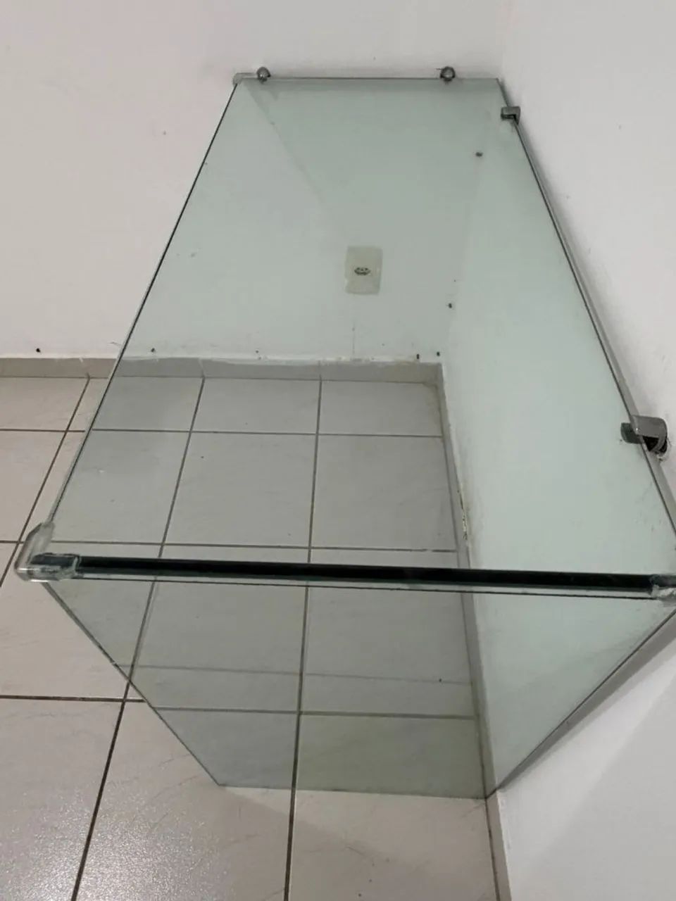 Bancada de estudos em Vidro incolor 15mm de espessura - Foto 2