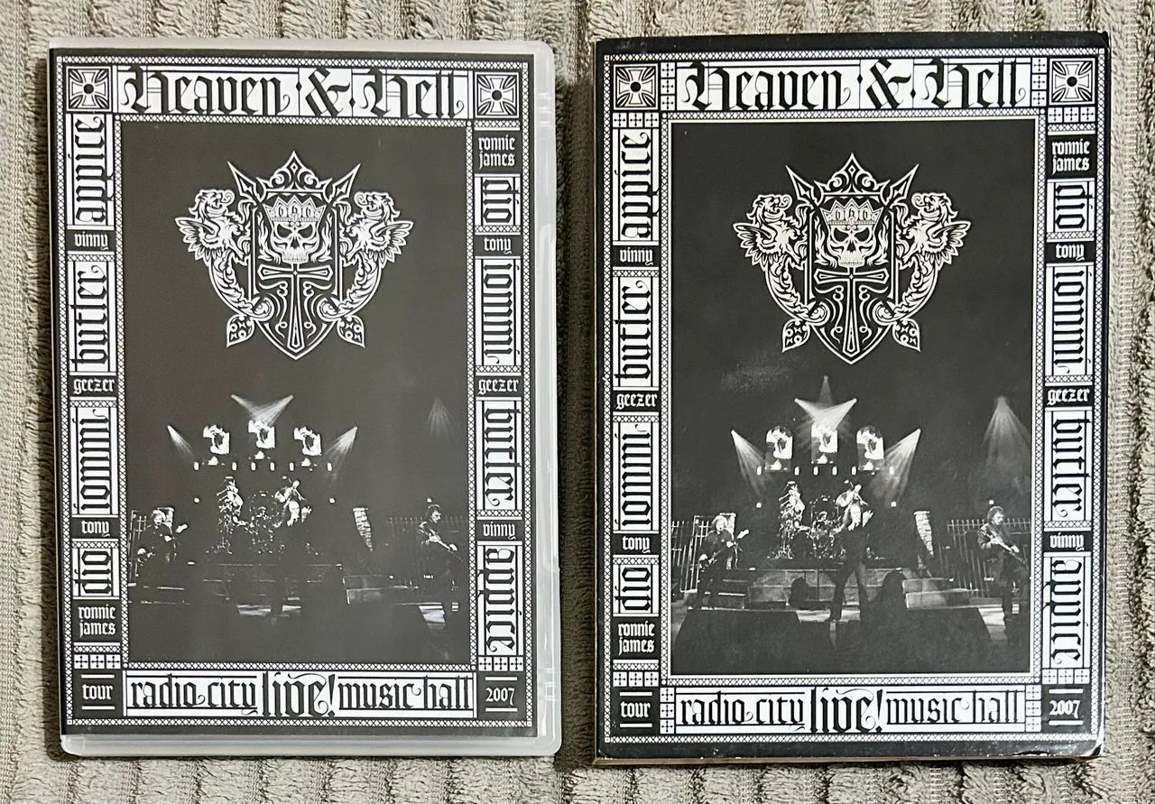 Heaven & Hell Dio DVD Slipcase - CDs, DVDs etc - Jardim América