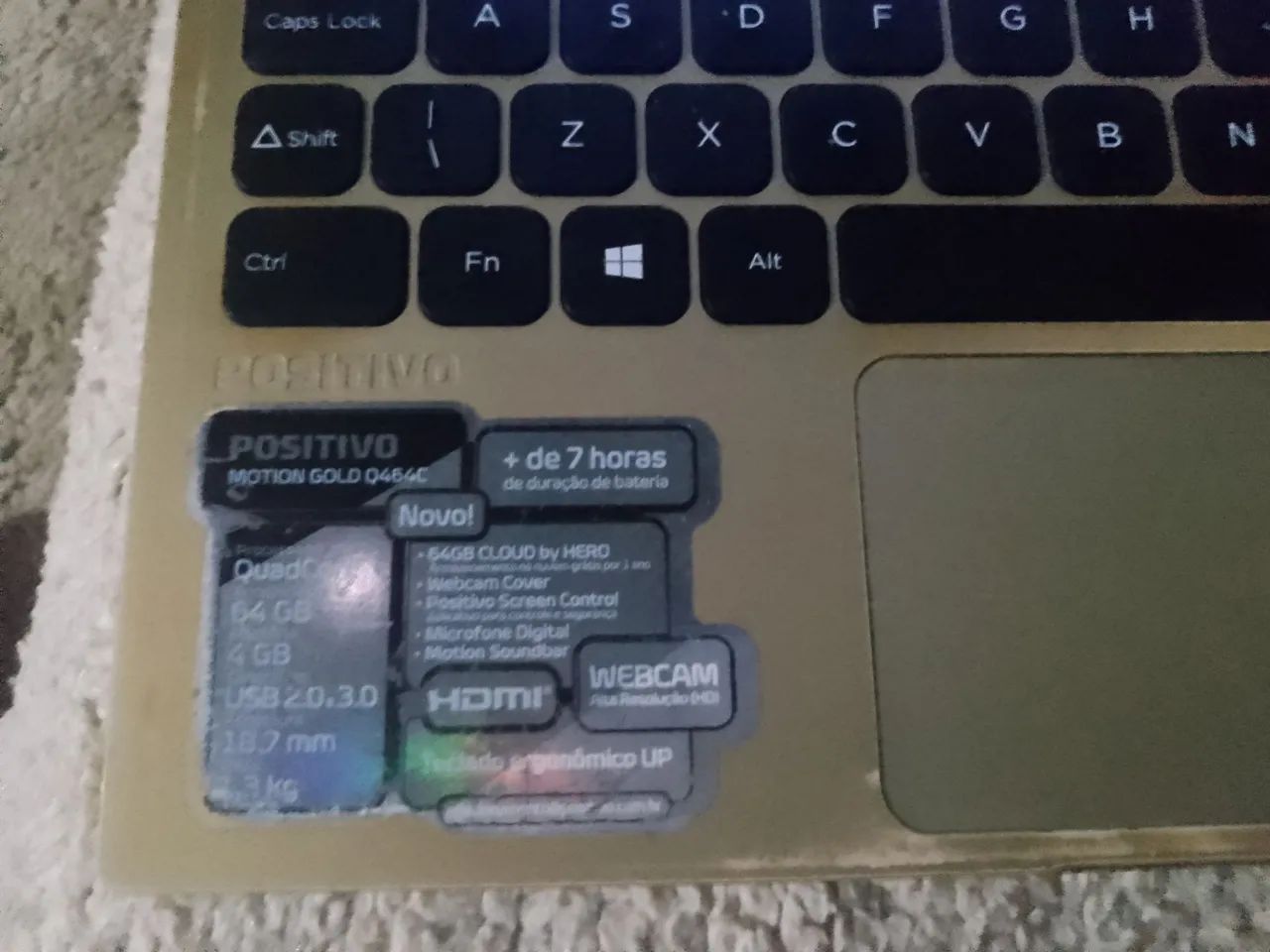 Vendo notebook 