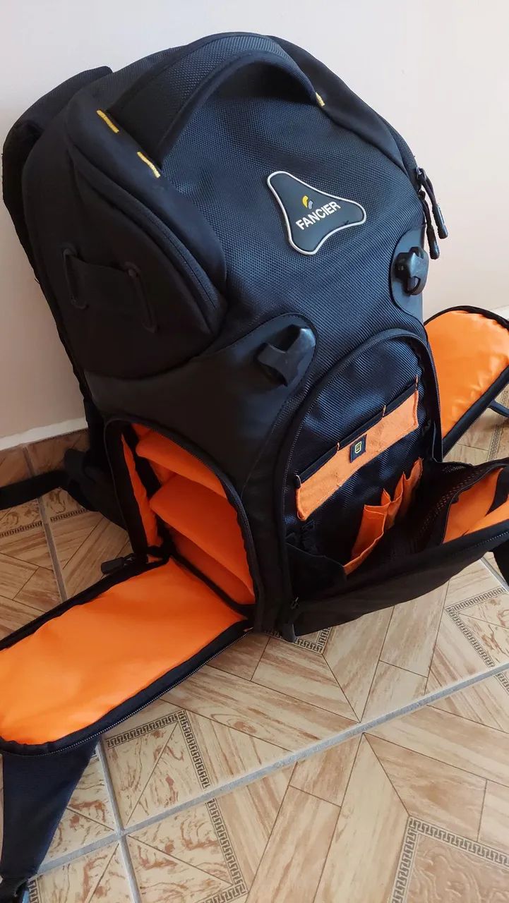 Mochila para fotografia Fancier - Troco - Foto 3