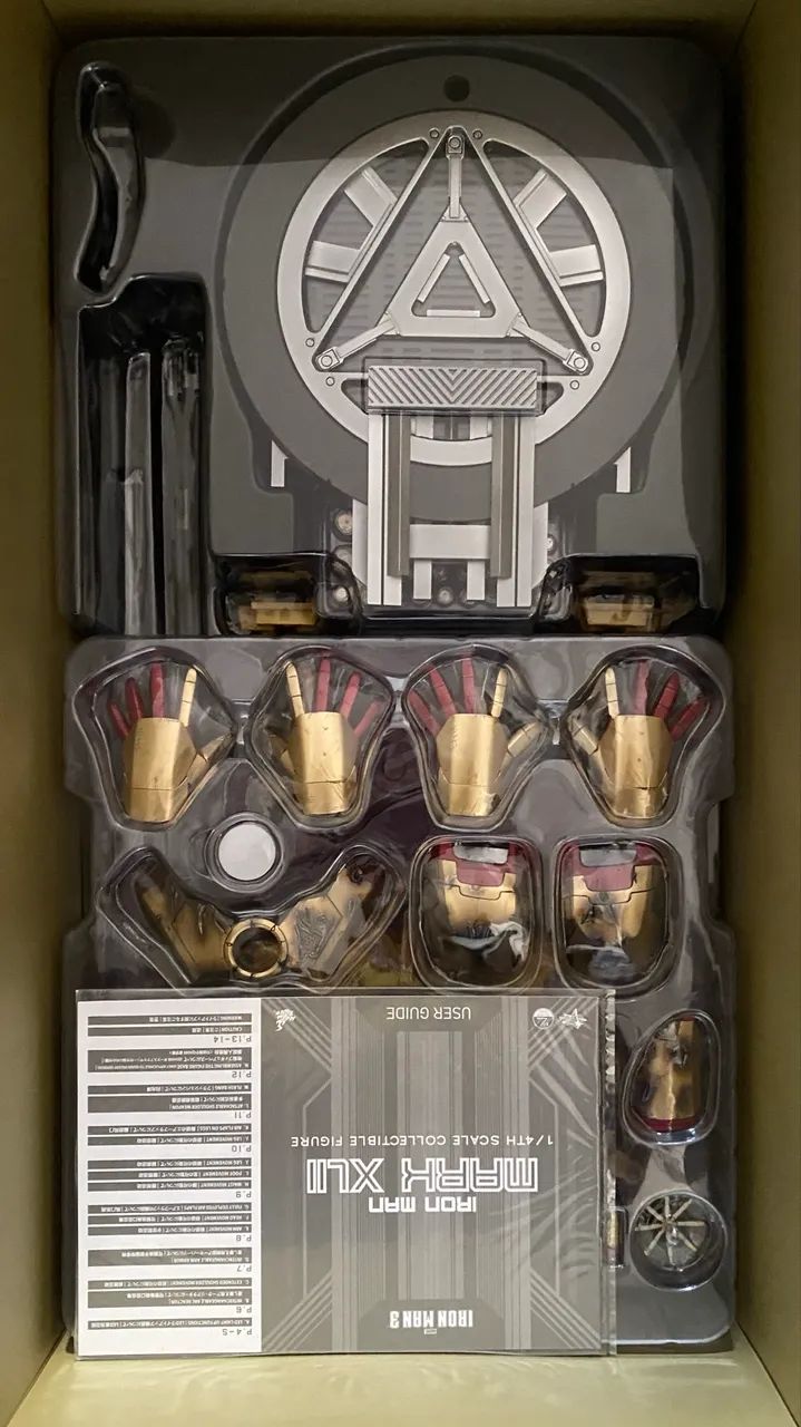 Iron Man Mark 42 Deluxe - Hot Toys 1/4 - Foto 3