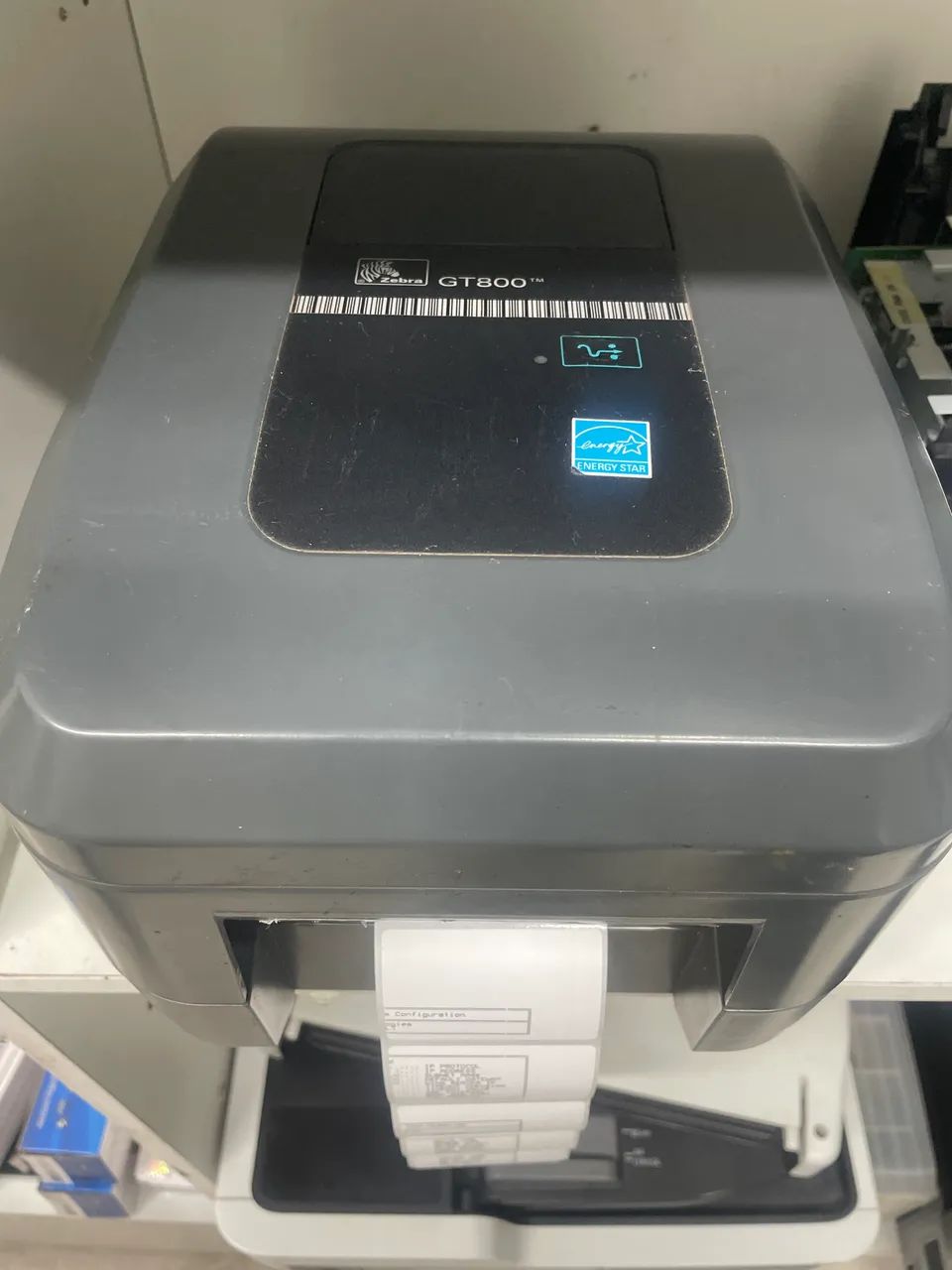 Impressora zebra gt 800