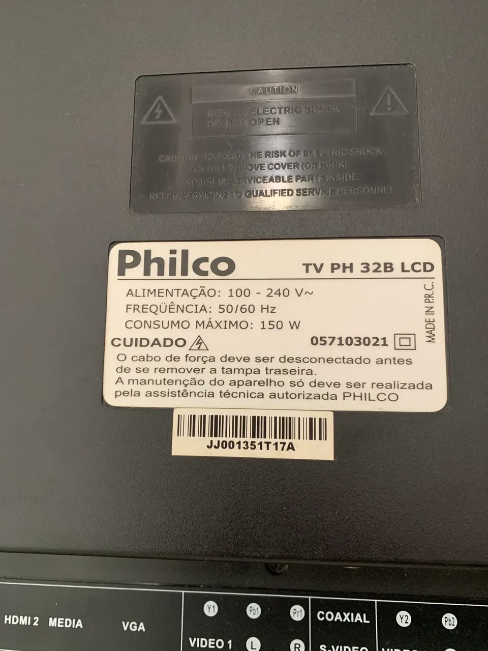 TV PHILCO 32 polegadas COM DEFEITO!!! - Foto 4