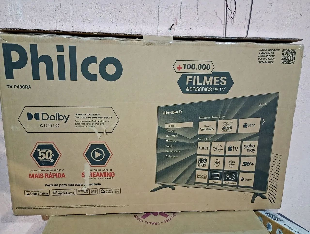 Smart tv 43 polegadas Philco 