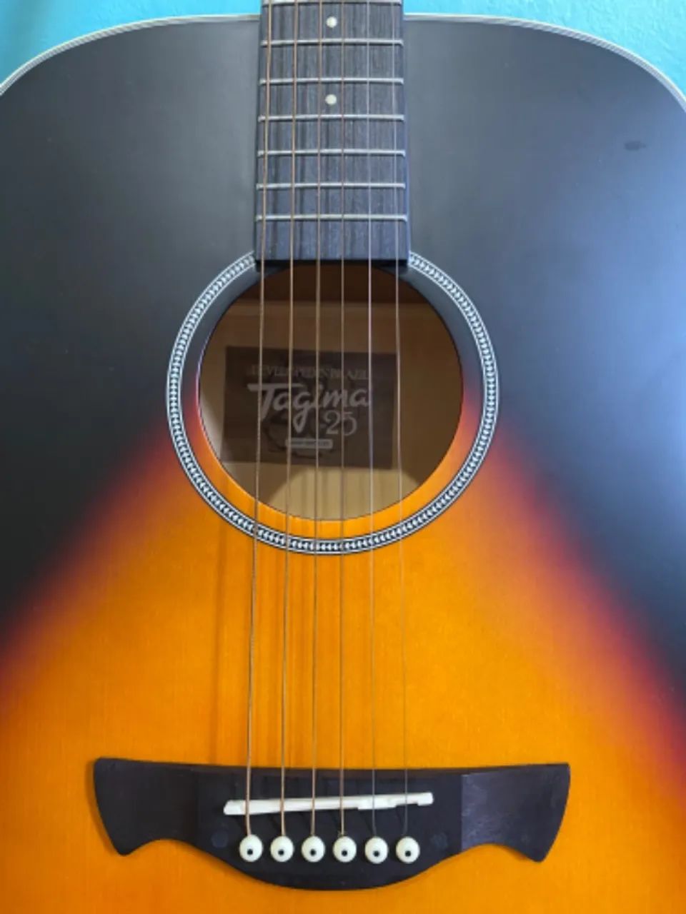 VIOLÃO TAGIMA TW 25 WOODSTOCK DS - VIOLÃO+CAPA+CAPO+JOGO DE CORDAS - Foto 3