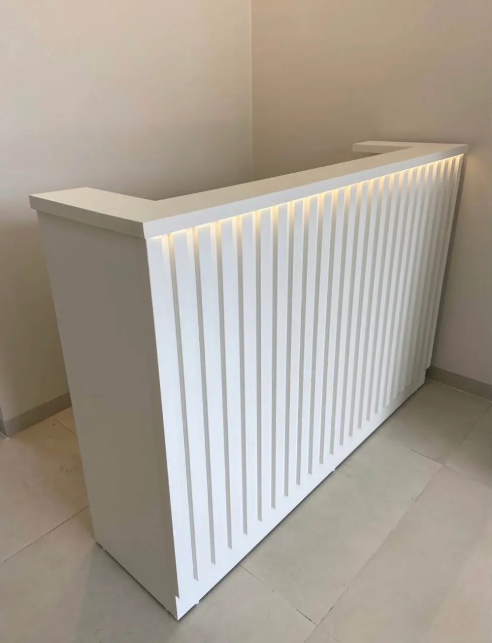 Balcão com led para loja 