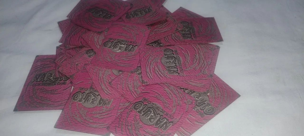 Lote 50 Cartas Naruto Antigas  - Foto 3