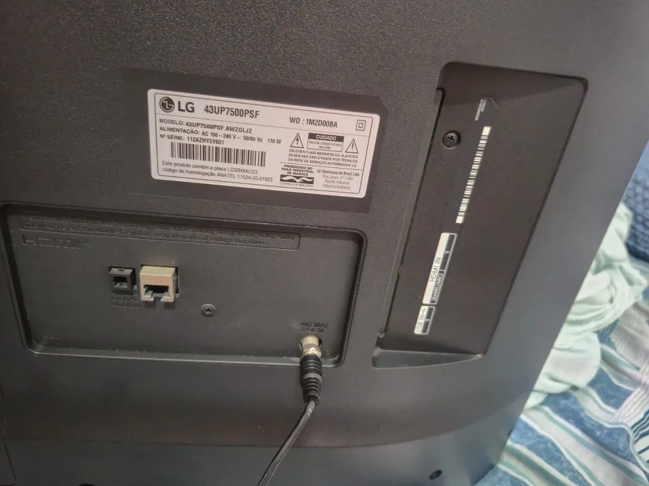 Smart TV 4K LG 43" polegadas - Foto 4