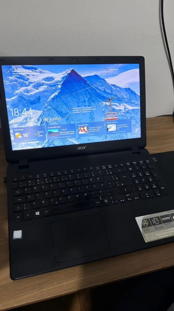 Notebook Acer com SSD - Foto 5