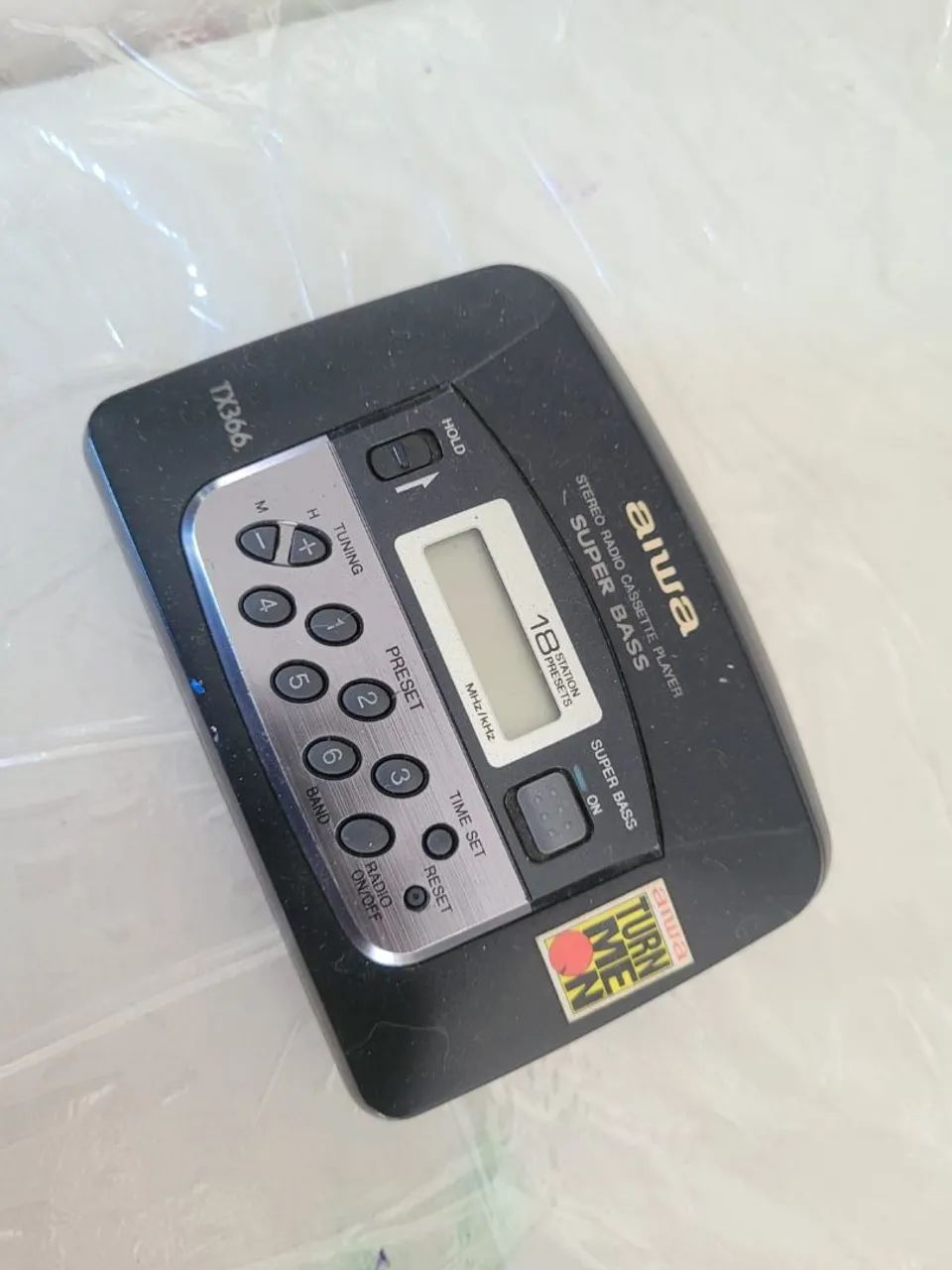 Walkman Aiwa funciona tudo