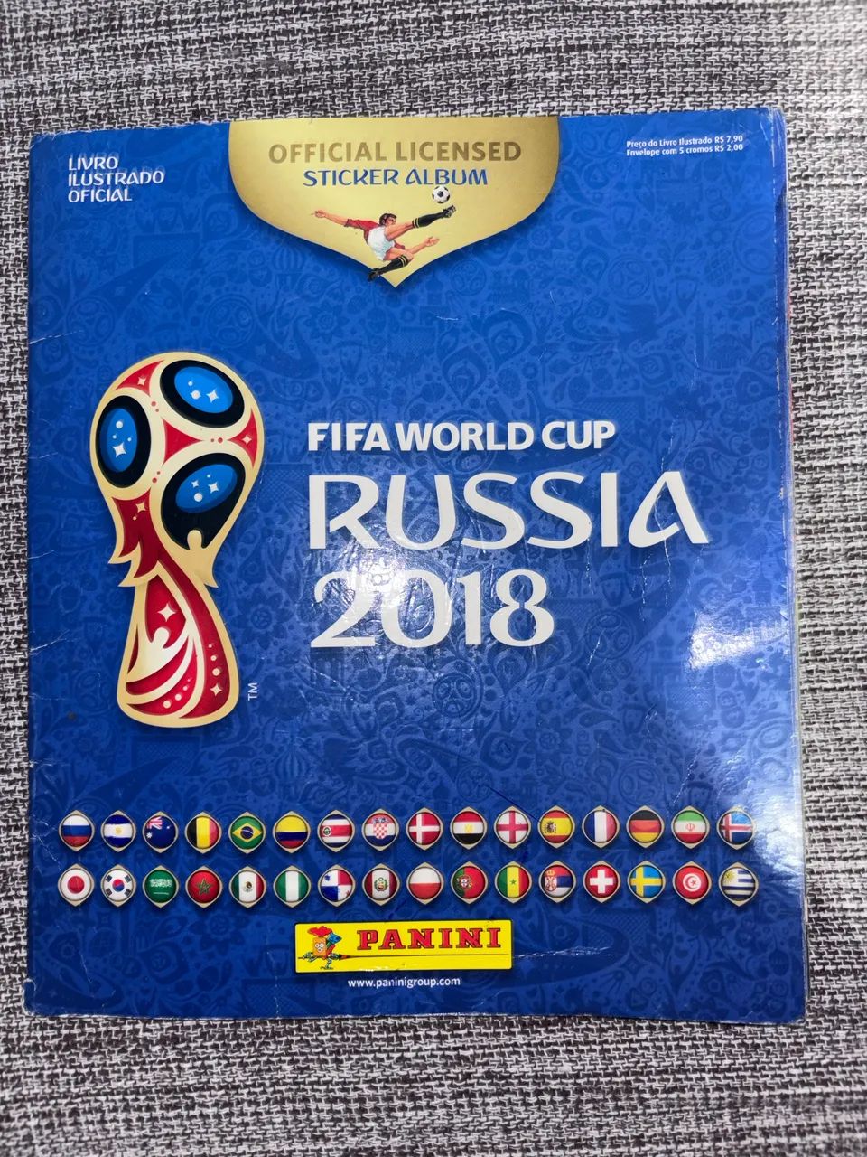 Álbum da Copa 2018- Seminovo