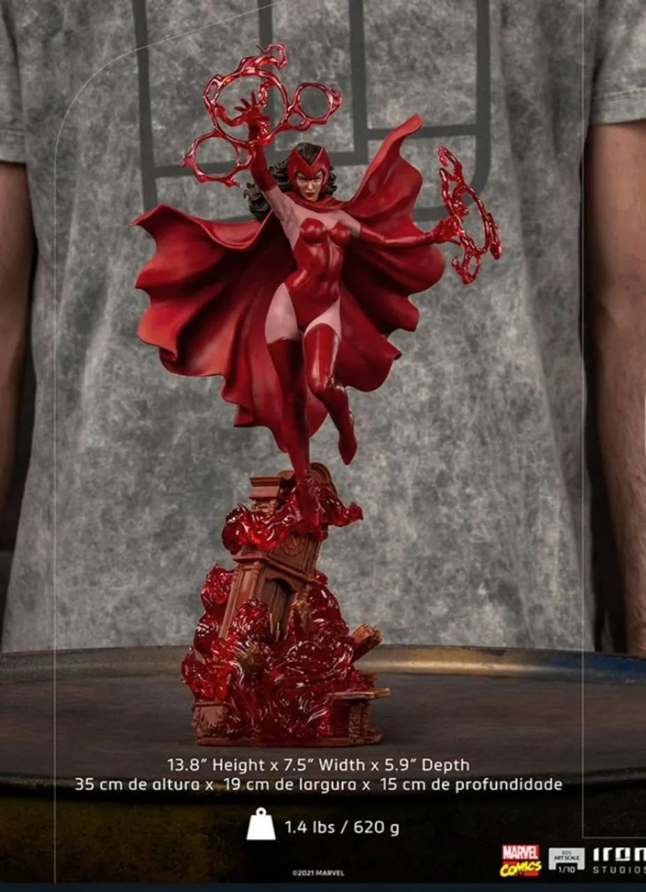 Scarlet Witch Iron Studios X-Men - Foto 4