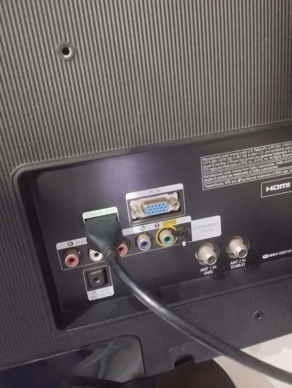 Monitor 22 polegadas com áudio HDMI super conservado  - Foto 2