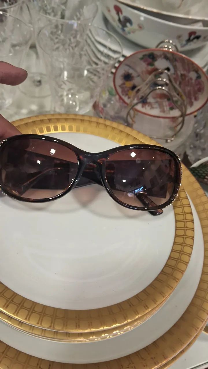 Óculos feminino vintage 