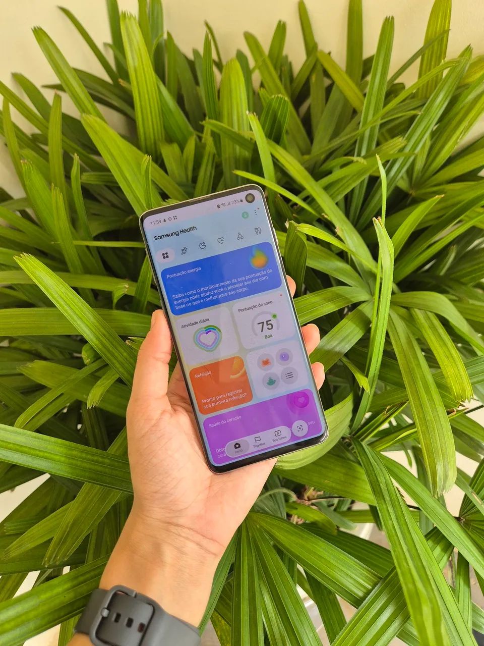 Samsung Galaxy S10 128GB /  Muito bem conservado + Capa